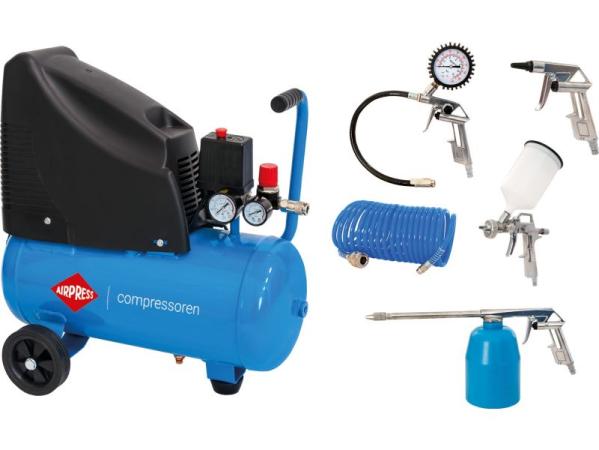 AIRPRESS HLO 215-25 COMPRESSOR + TOEBEHOREN