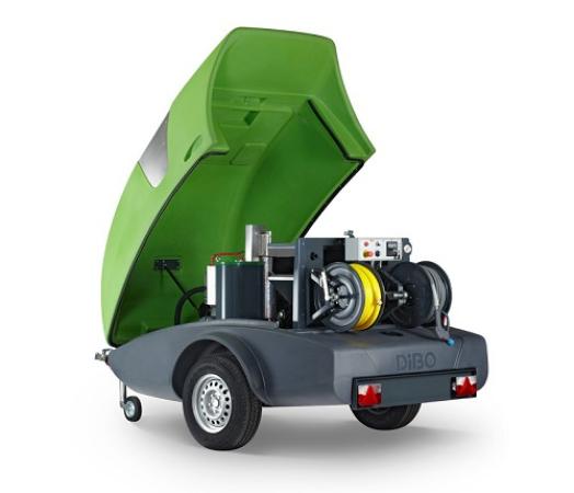 DIBO JMB-M+ 200/30 HOGEDRUKTRAILER MET STOOMFUNCTIE TG M2 AK SF2