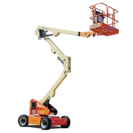 KNIKTELESCOOP HOOGTEWERKER 14M BATTERIJ