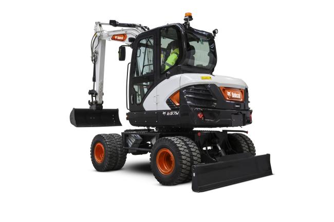 BOBCAT E57W BANDENKRAAN