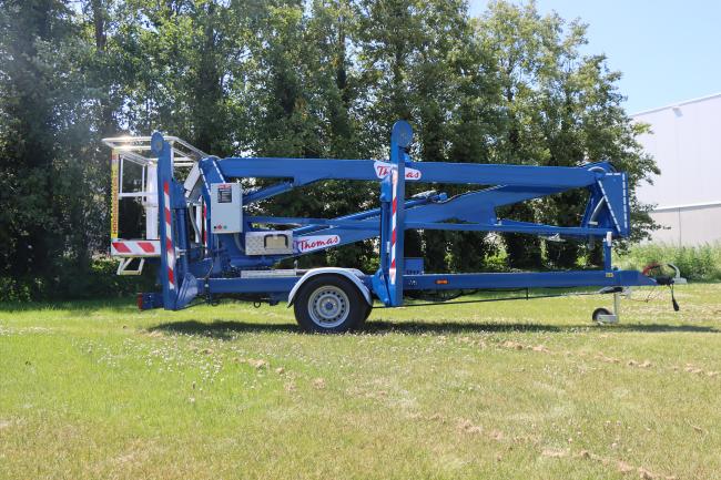 VERHUUR HOOGTEWERKER OP AANHANGWAGEN 15M