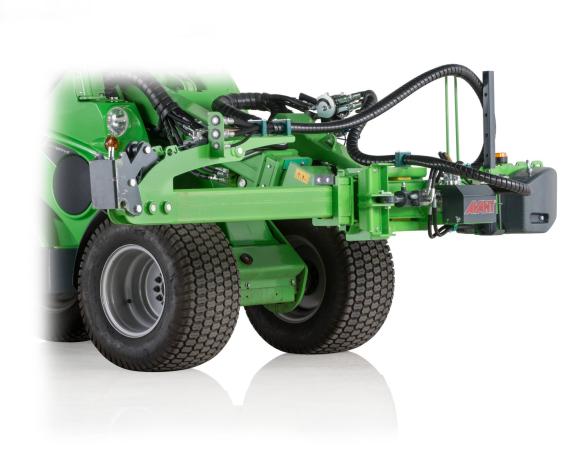 VERHUUR HYDRAULISCHE ZIJ-ARM AVANT KNIKLADER