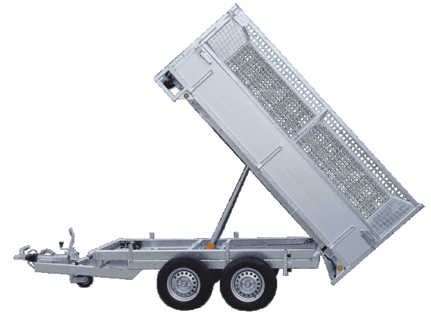 VERHUUR KIPPER AANHANGWAGEN MTM 2.700KG