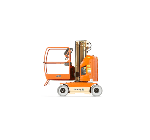 VERHUUR VERTICALE HOOGTEWERKER 8,00M BATTERIJ