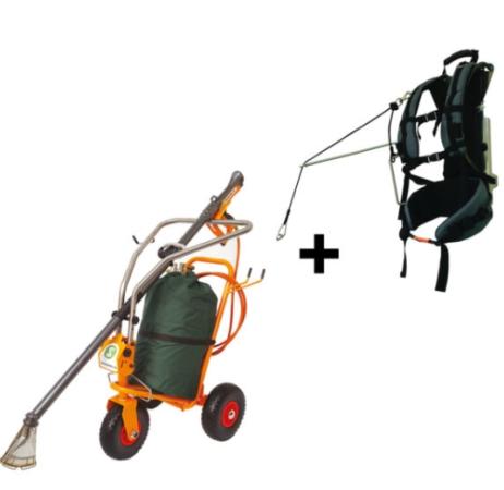 PIVABO RIPAGREEN PACK EASY ONKRUIDBRANDER + FLESSENWAGEN