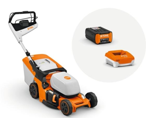 STIHL RMA 443 PV ACCUGRASMAAIER 41 CM AP 300 S + AL 301